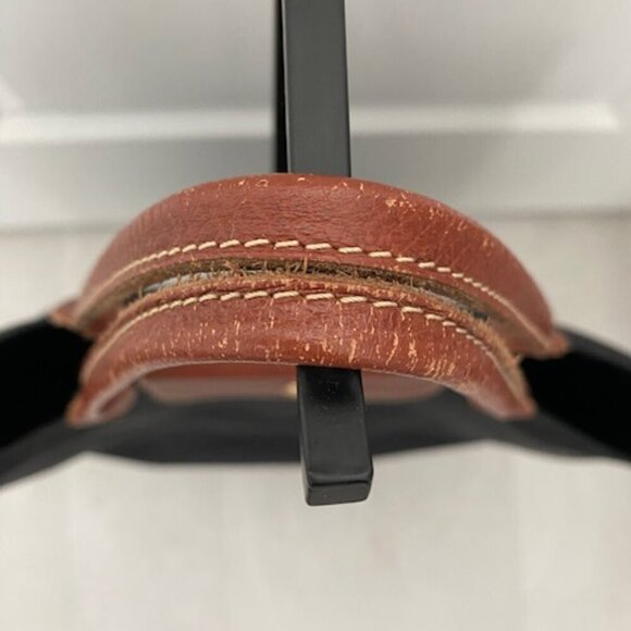 Vintage LONGCHAMP Black Le Pliage "Cabas" Modele Dispose Tote Bag - Picture 7 of 16